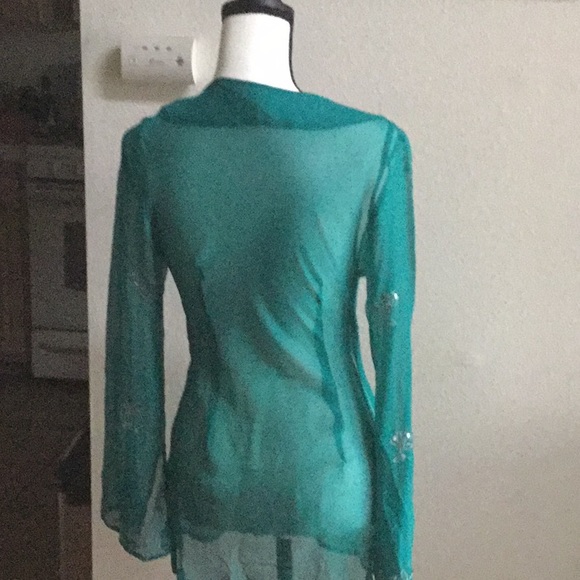 Beautiful Sheer Top Medium - Picture 2 of 4